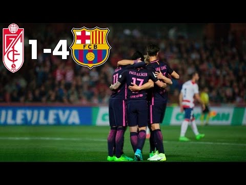 Granada CF 1-4 FC Barcelona | Maç Özeti, Türkçe Spiker | 02/04/2017 • HD