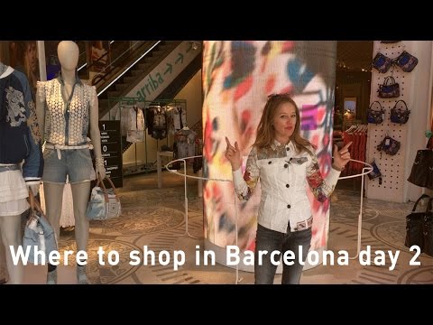 Barcelona shopping 2017- where to shop in Barcelona – Placa de Catalunya