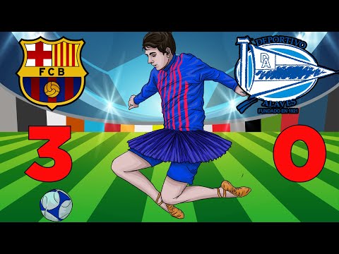 Barcelona vs Alavés (3-0) Resumen La Liga 18.08.2018