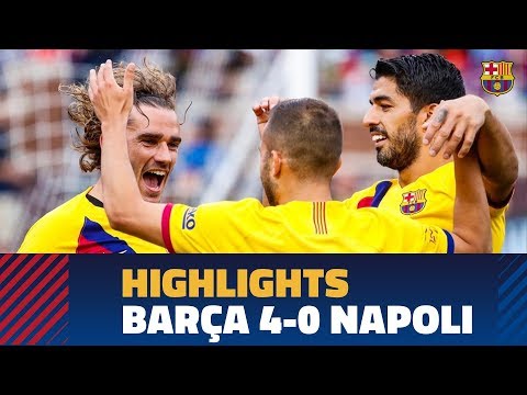 FC Barcelona – SCC Napoli (4-0) HIGHLIGHTS