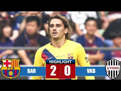 Barcelona vs Viѕѕеl Kоbе 2-0 – All Goals & Extended Highlights – 2019