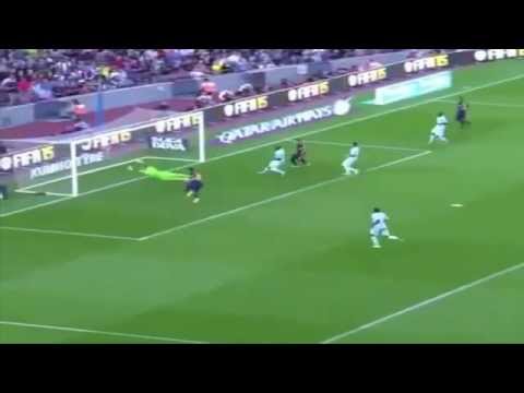 Awsome Assist from Alves to Leo Messi Barcelona VS Granada 6-0