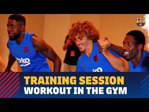 FIRST TEAM'S FUN GYM SESSION IN TOKYO