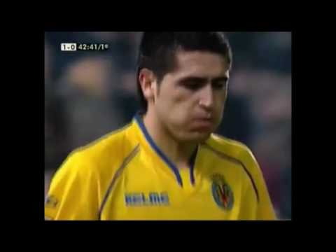 El día que Riquelme se vengó del Barça. Villarreal vs FC Barcelona. Año 2005