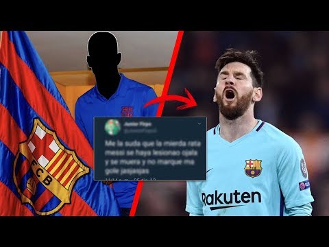 Los agresivos COMENTARIOS contra Messi del NUEVO FICHAJE del Barcelona