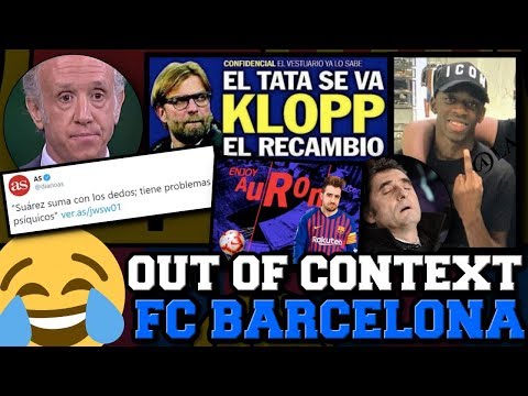 OUT OF CONTEXT FC BARCELONA #1 ? MISTER SEITÁN Y AURONPLAY FICHAN POR EL BARÇA