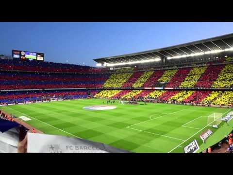 [2016.04.02] El Clásico Camp Nou Barcelona vs Real Madrid Opening Song