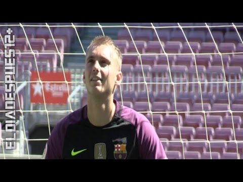 Cillessen alucina en el Camp Nou ◉ Presentación ◉ FC Barcelona ◉ 2016