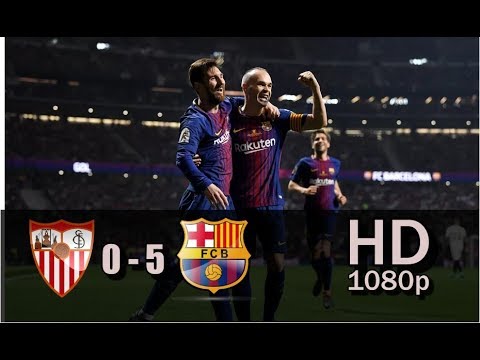 Sevilla vs FC Barcelona ● 0-5 ●  Copa Del Rey final 2018 Highlights● HD ● 1080p●