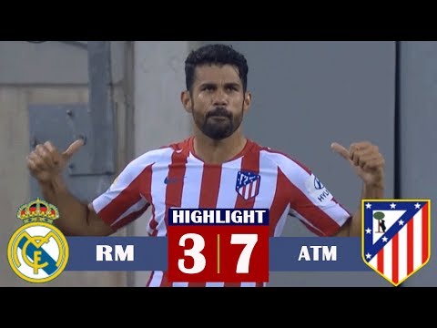 Real Madrid vs Atletico Madrid (3-7) Highlights & Goals HD (27/07/2019)