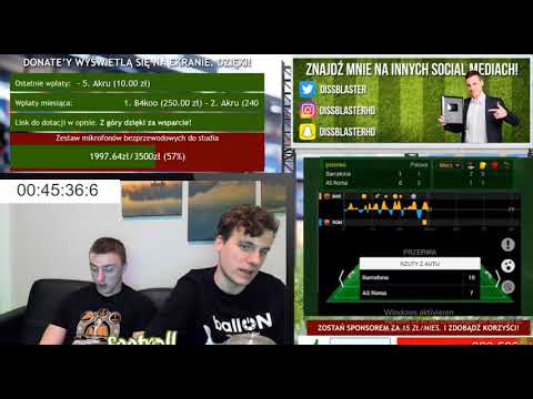 Footroll spiewa podczas Live Barcelona – AS Roma (04.04.18)