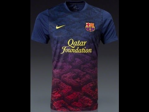 FC Barcelona 13/14 Pre-Match & Training Kits