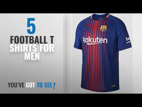 Top 10 Football T Shirts For Men [2018]: Shamyaan Sportswear FC Barcelona Jersey New 2017 – 2018