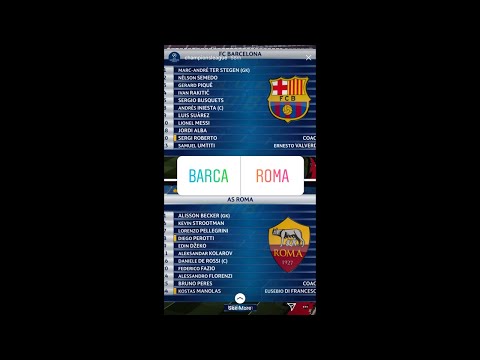 Barcelona v as roma liga champion live 5 april 2018