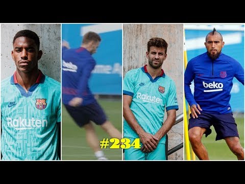 FC Barcelona's official 3rd kit / New training session for match vs Valencia – BS234