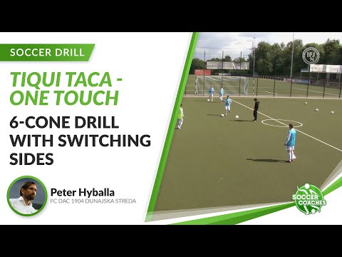Tiqui Taca – One Touch Soccer | 6 Player Drill with Switching Sides