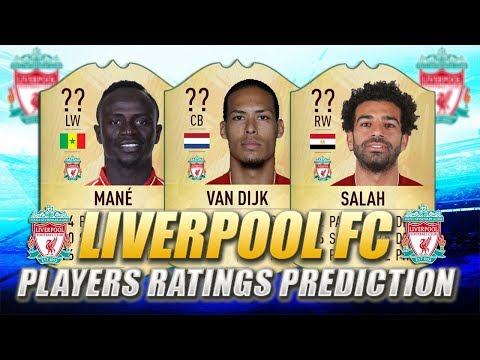 FIFA 20 | LIVERPOOL FC PLAYERS RATINGS PREDICTION | w/ Van Dijk, Salah & Mane