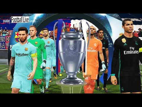 PES 2018 | UEFA Champions League Final | Real Madrid vs Barcelona | Penalty Shootout | Gameplay PC
