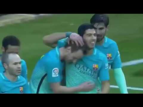 All Goals of  Barcelona VS Alaves  La Liga  2017  Highlights (6:0)