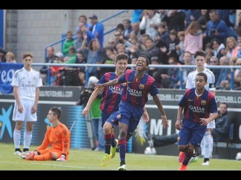 Anssumane Fati vs Real Madrid ● Barcelona Infantil A (U15) ● MIC 2015 Final