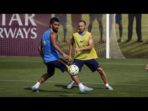 Preseason FC Barcelona training session (15/07/2015)