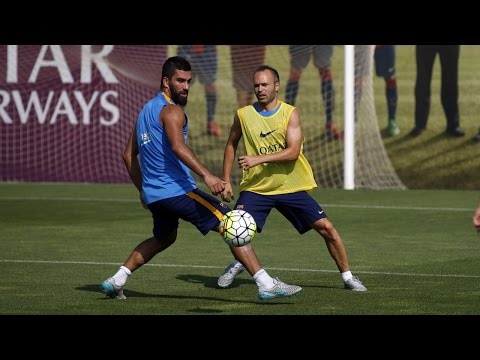 Preseason FC Barcelona training session (15/07/2015)