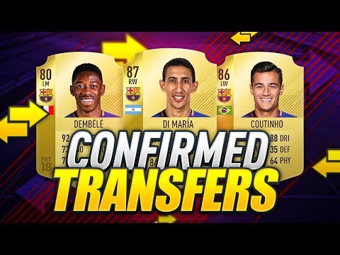 CONFIRMED TRANSFERS AND RUMOURS!!! FIFA 18 BARCELONA SQUAD