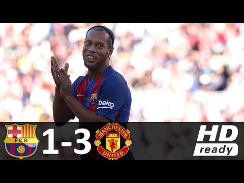 Barcelona Legends 1-3 Manchester United Legends – All Goals & Extended Highlights 06/30/2017