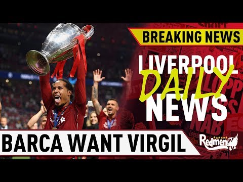 Barcelona Want Virgil van Dijk & Klopp Gives Transfer Update! | #LFC Transfer News LIVE