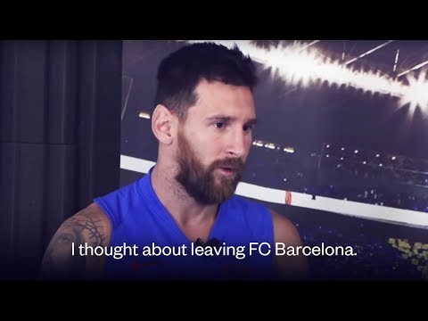 Lionel Messi CONFIRMS he wanted to leave FC Barcelona | Oh My Goal
