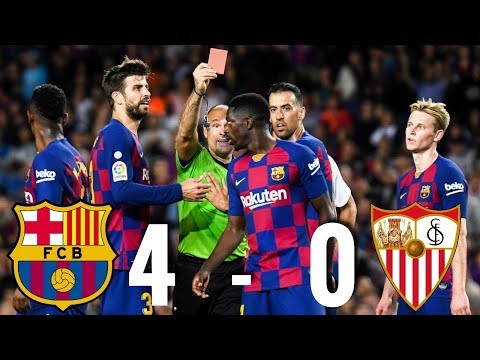 Barcelona vs Sevilla [4-0], La Liga 2019/20 – MATCH REVIEW