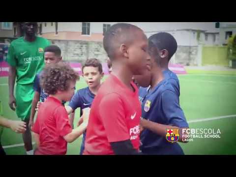 FCBEscola Lagos Evaluation Match highlight 14 April 2018