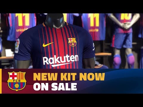 Out with the old and in with the new in the official FC Barcelona shop