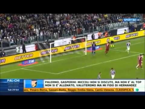 Juventus vs AS Roma 4-1 Highlights 29/09/2012