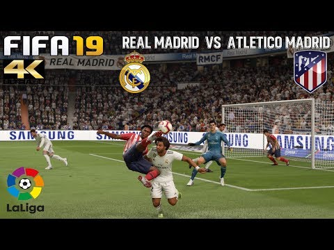 FIFA 19 (PC) Real Madrid vs Atlético Madrid | LA LIGA PREDICTION | 29/9/2018 | 4K 60FPS