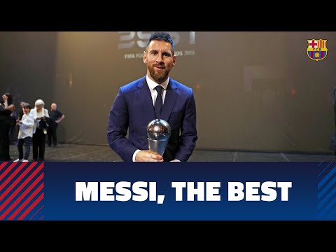 Leo Messi wins The Best FIFA 2019 award