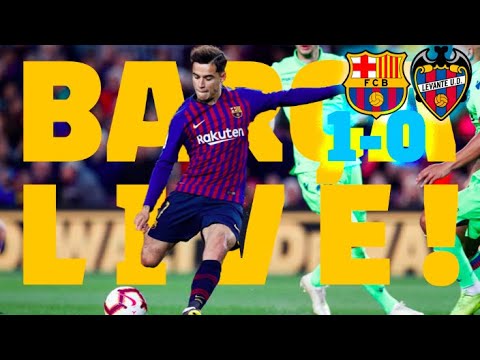 BARÇA 1-0 LEVANTE | BARÇA LIVE | LaLiga Champions!!! Warm up & Match Center & Camp Nou celebrations