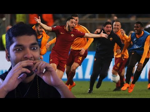 BARCELONA CHOKE! Roma vs. Barcelona 3-0 Highlights INSANE REACTION!!!