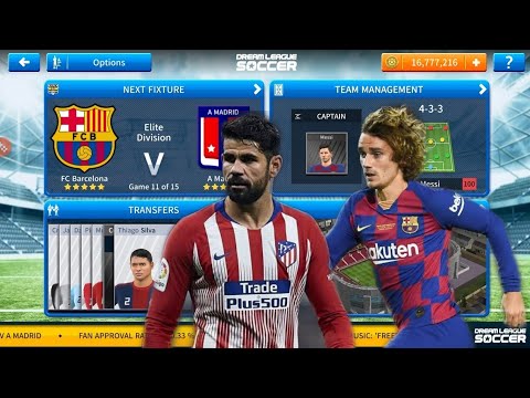 FC BARCELONA vs ATLETICO MADRID Big match |Realistic 4K gameplay |Dream league soccer 2019