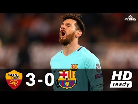 AS Roma vs Barcelona 3-0 – UCL 2017/2018 – Full Highlights ᴴᴰ