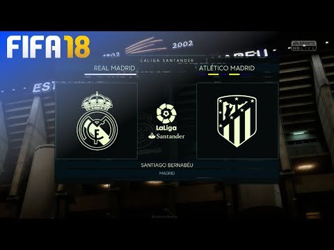 FIFA 18 Demo – Real Madrid vs. Atlético Madrid @ Estadio Santiago Bernabeu