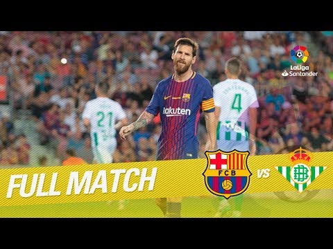 Full Match FC Barcelona vs Real Betis LaLiga 2017/2018