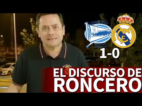 Alavés 1-0 Real Madrid | Las palabras de Roncero para tratar de espabilar al Madrid | Diario AS