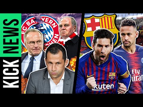 So hat Bayern sich auf dem Transfermarkt blamiert! Messi kämpft um Neymar! | KickNews