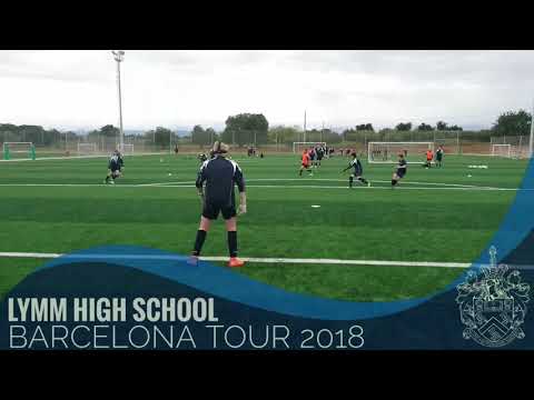 Lymm High School Year 8 & 9 2018 Barcelona Football Tour