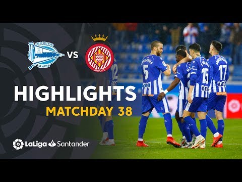 Highlights Deportivo Alaves vs Girona FC (2-1)