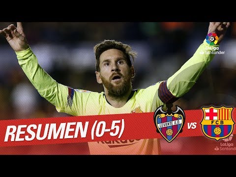 Resumen de Levante UD vs FC Barcelona (0-5)