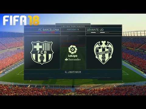FIFA 18 – FC Barcelona vs. Levante UD @ El Libertador