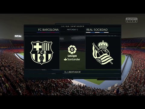 BARCELONA VS REAL SOCIEDAD | LA LIGA FULL MATCH, GOALS, HIGHLIGHTS AND RESULTS