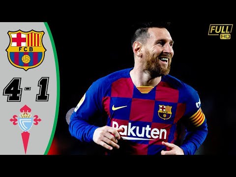 Messi Goals – Barcelona vs Celta Vigo 4-1 – All Goals & Extended Highlight 2019